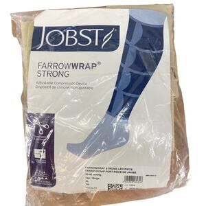 Jobst FarrowWrap Strong C30-40 mmHg Compression Leg Piece XL Tan Adjustable New
